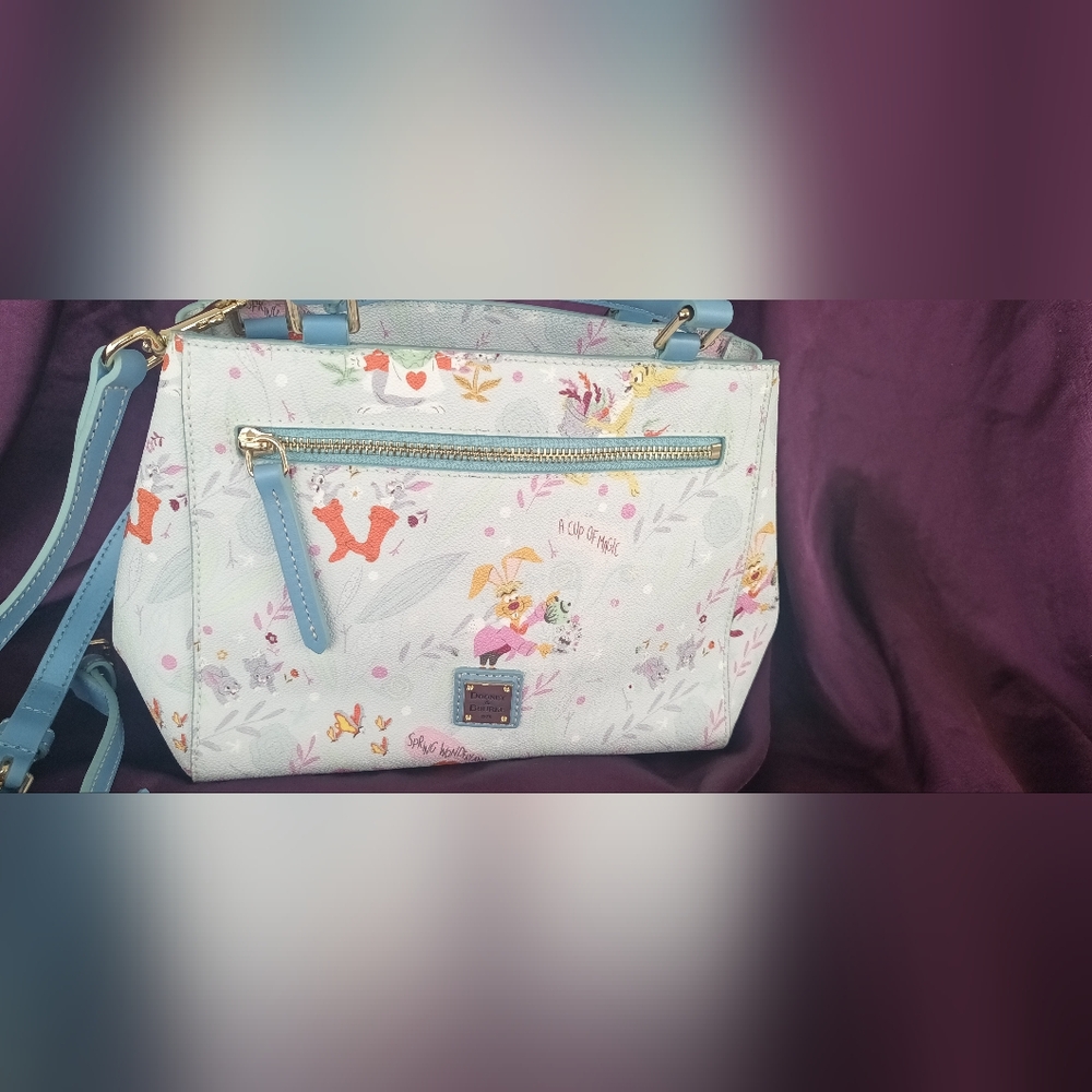 Dooney & Bourke Light Blue and Multicolor Women's Bag